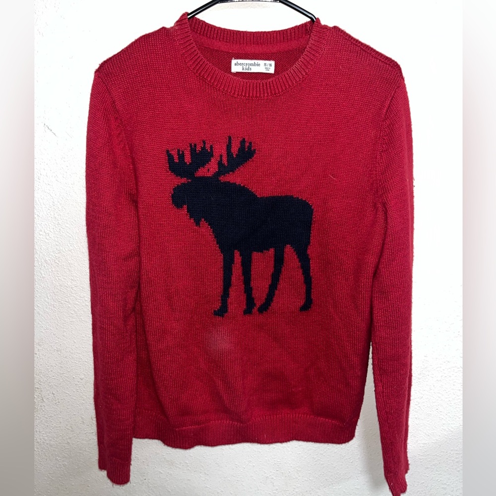 Abercrombie kids Moose sweater